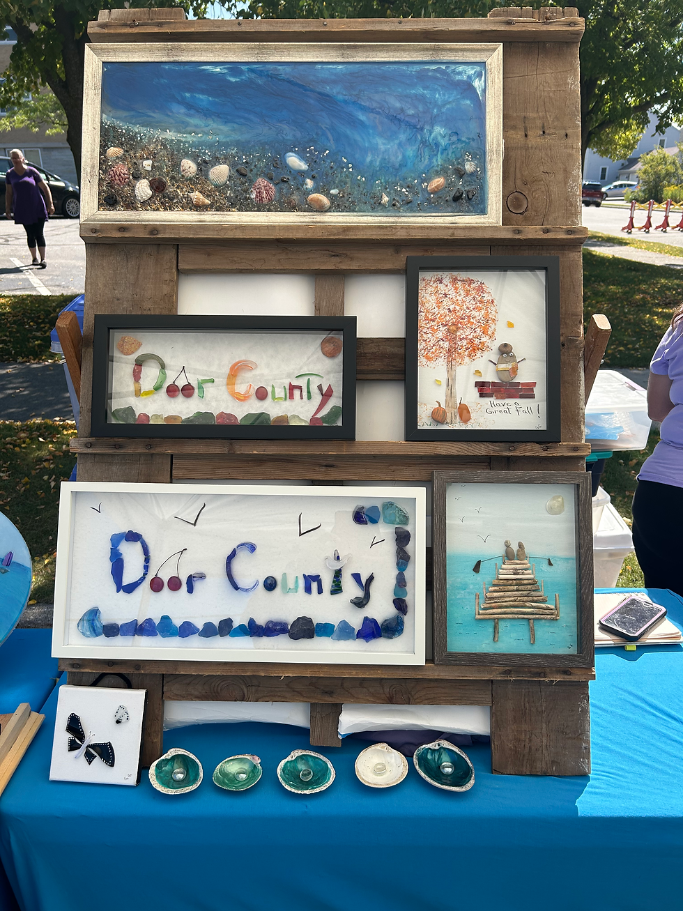 Thumbnail: 6 x 14" DOOR COUNTY Sign  Custom Order