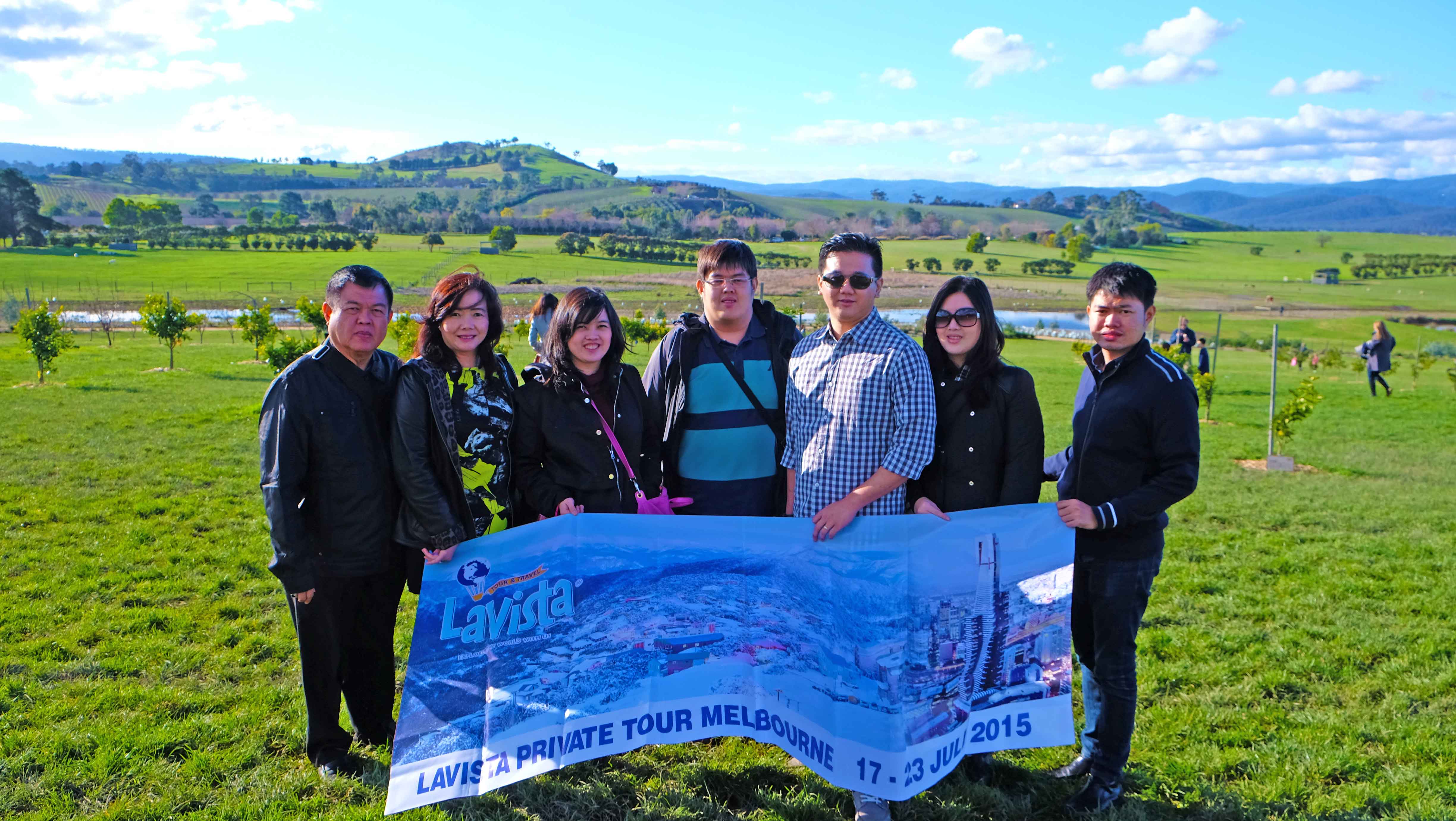 Private tour Melbourne Juli 2015
