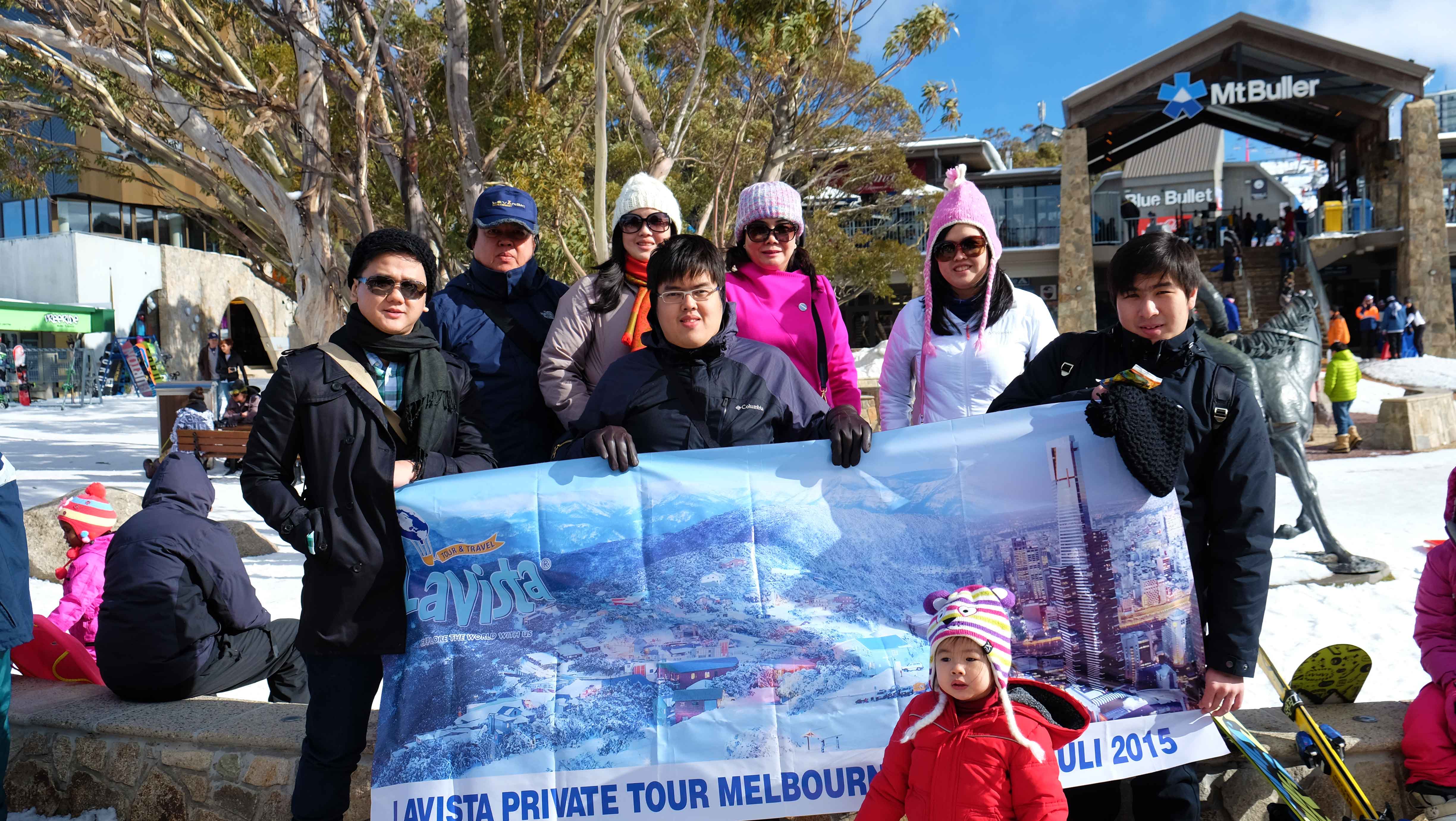Private tour Melbourne Juli 2015