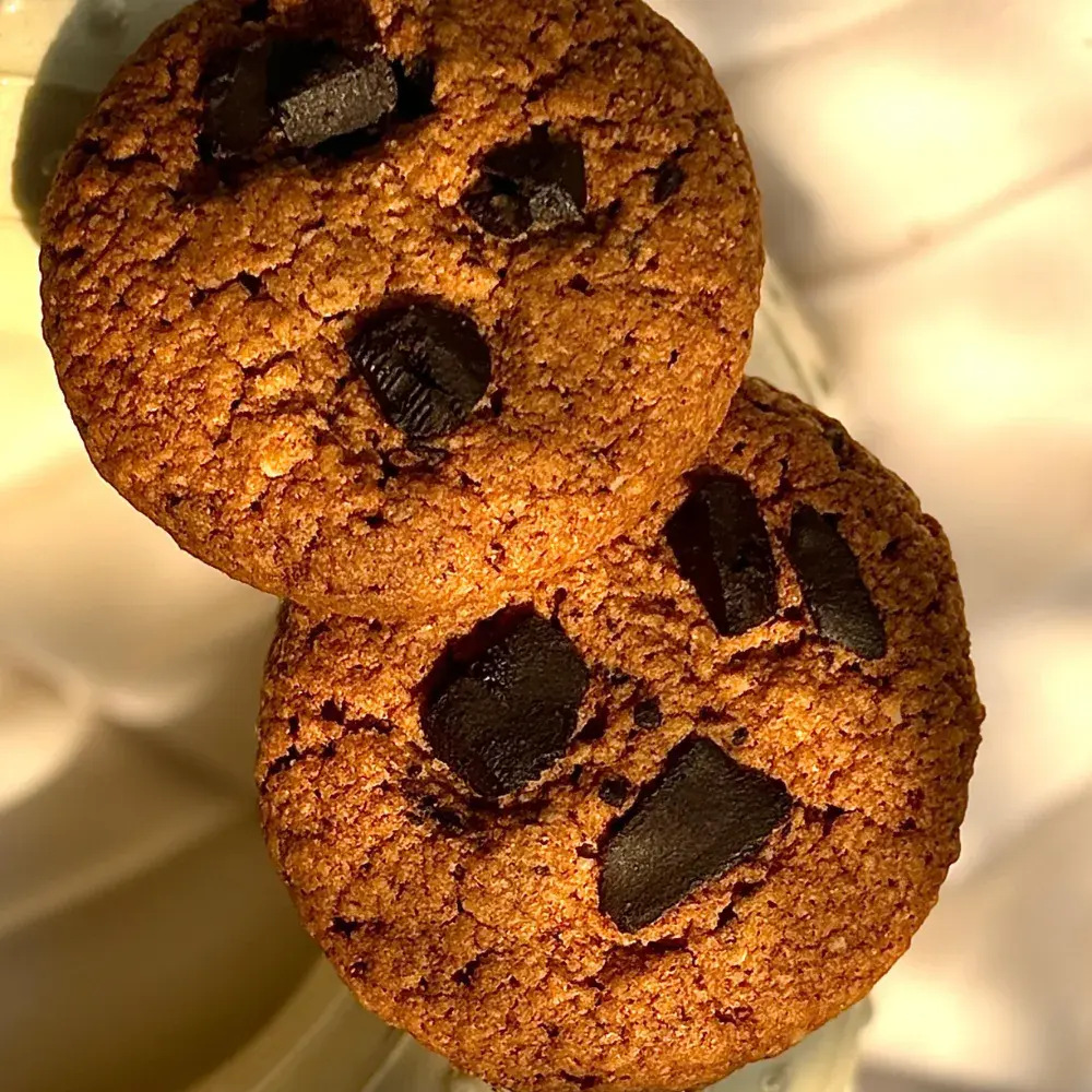 Hazelnut Choco Cookies – Jaggery Sweetened