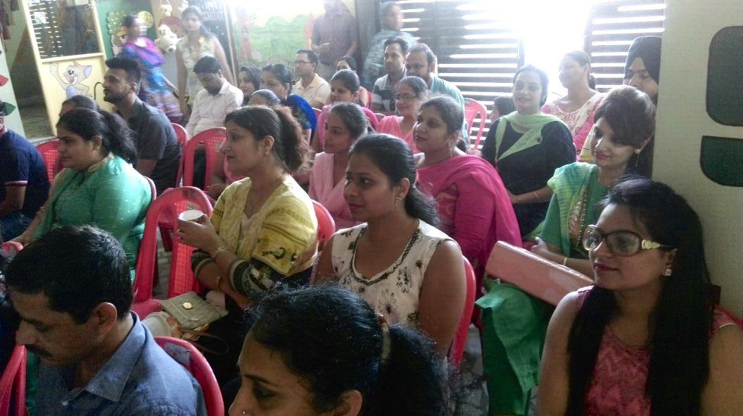 Parents listening to talk on Know your child