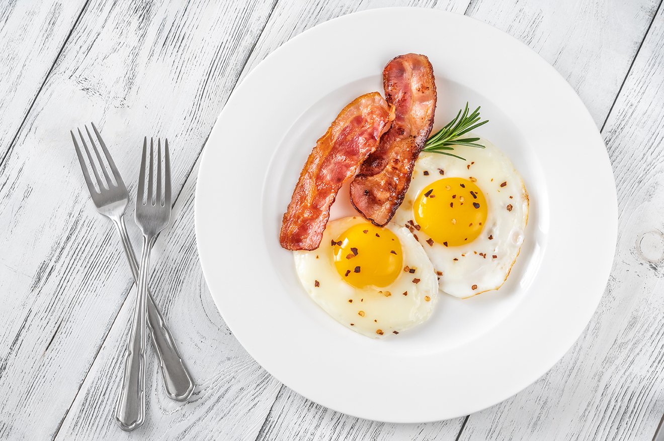 Arranged Food and Objects
