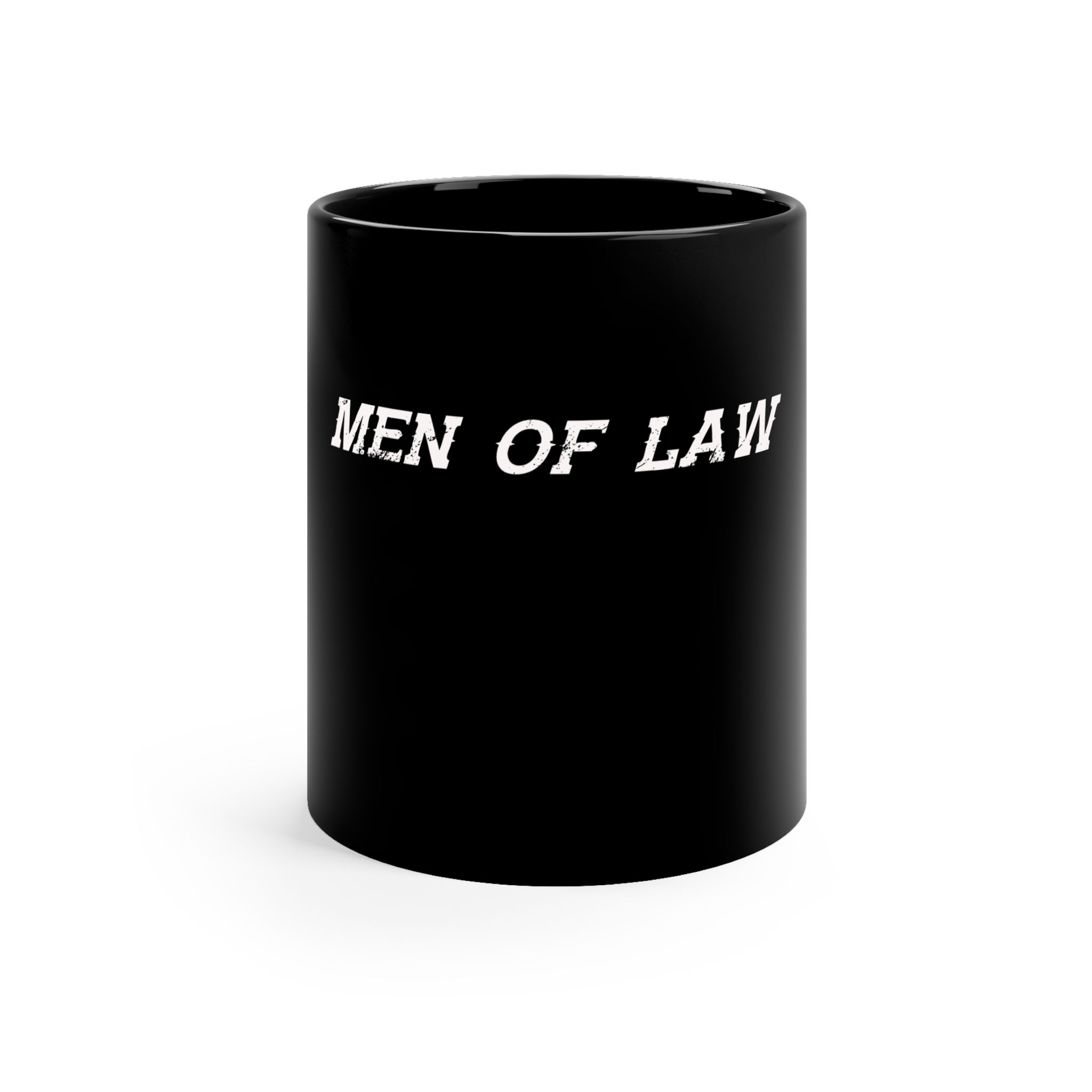 Black Coffee Mug, 11oz