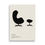 Thumbnail: Iconic Edition - Egg Chair Arne Jacobsen - Offwhite/Black- Unframed 