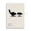 Thumbnail: Iconic Edition - The Eames Lounge Chair 1956 - Offwhite/Black- Unframed 