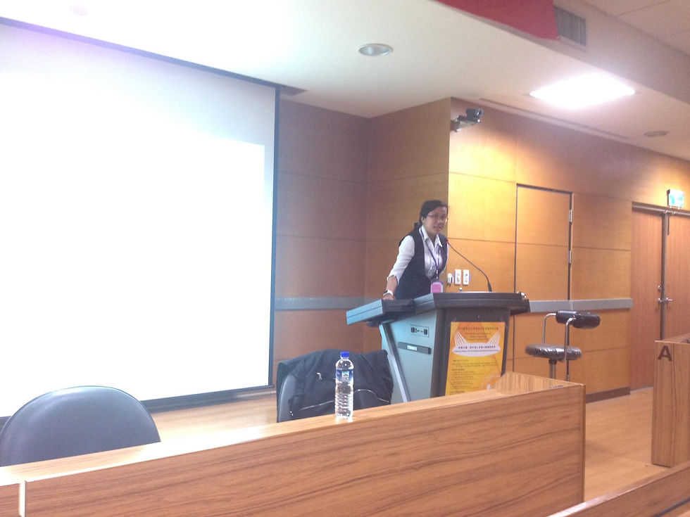 Presenting in Taiwan