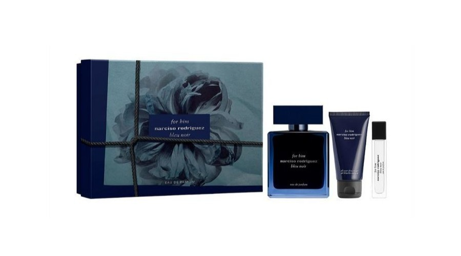 Narciso Rodriguez for Him Bleu Noir EDP 100ml 3pc Gift Set