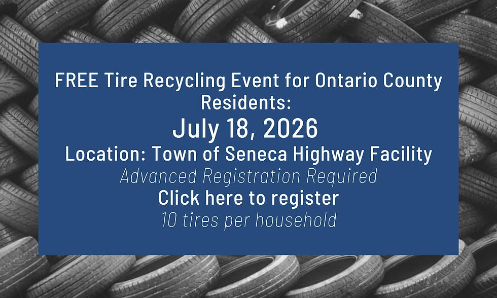 FREE Tire Recycling Event: July 18