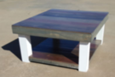 The Osage Farmhouse Coffee Table with Lower Shelf