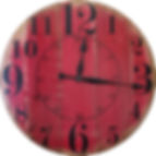 Ruby Farmhouse Wall Clock
