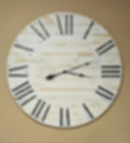 The Horizontal Classic Farmhouse Wall Clock
