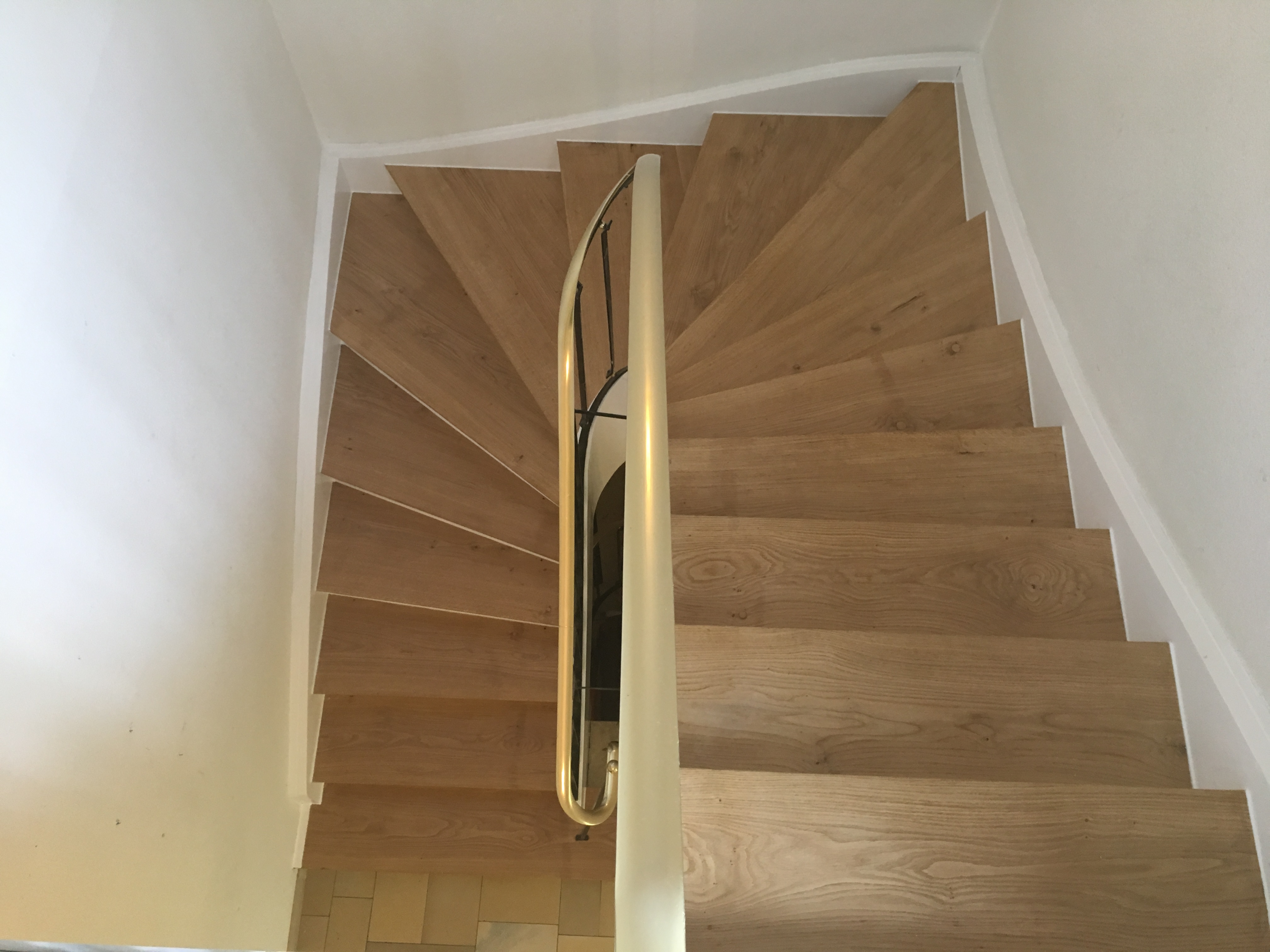 Eiche Treppen Abschliff