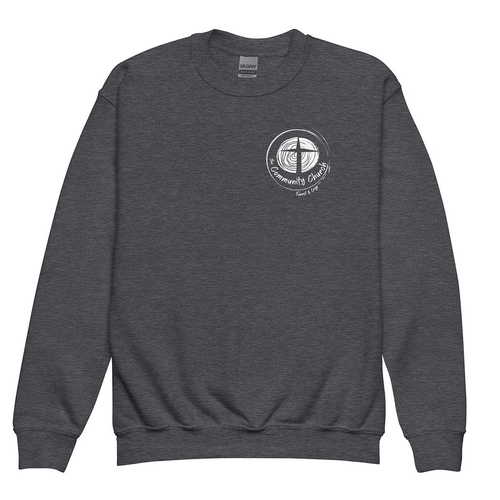 Thumbnail: Youth crewneck sweatshirt