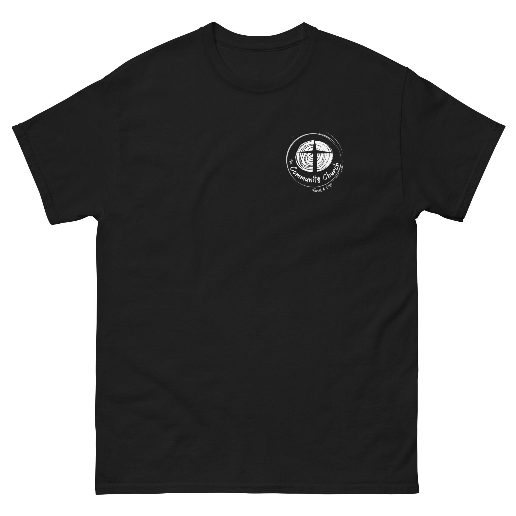 Men's classic tee with Back Logo