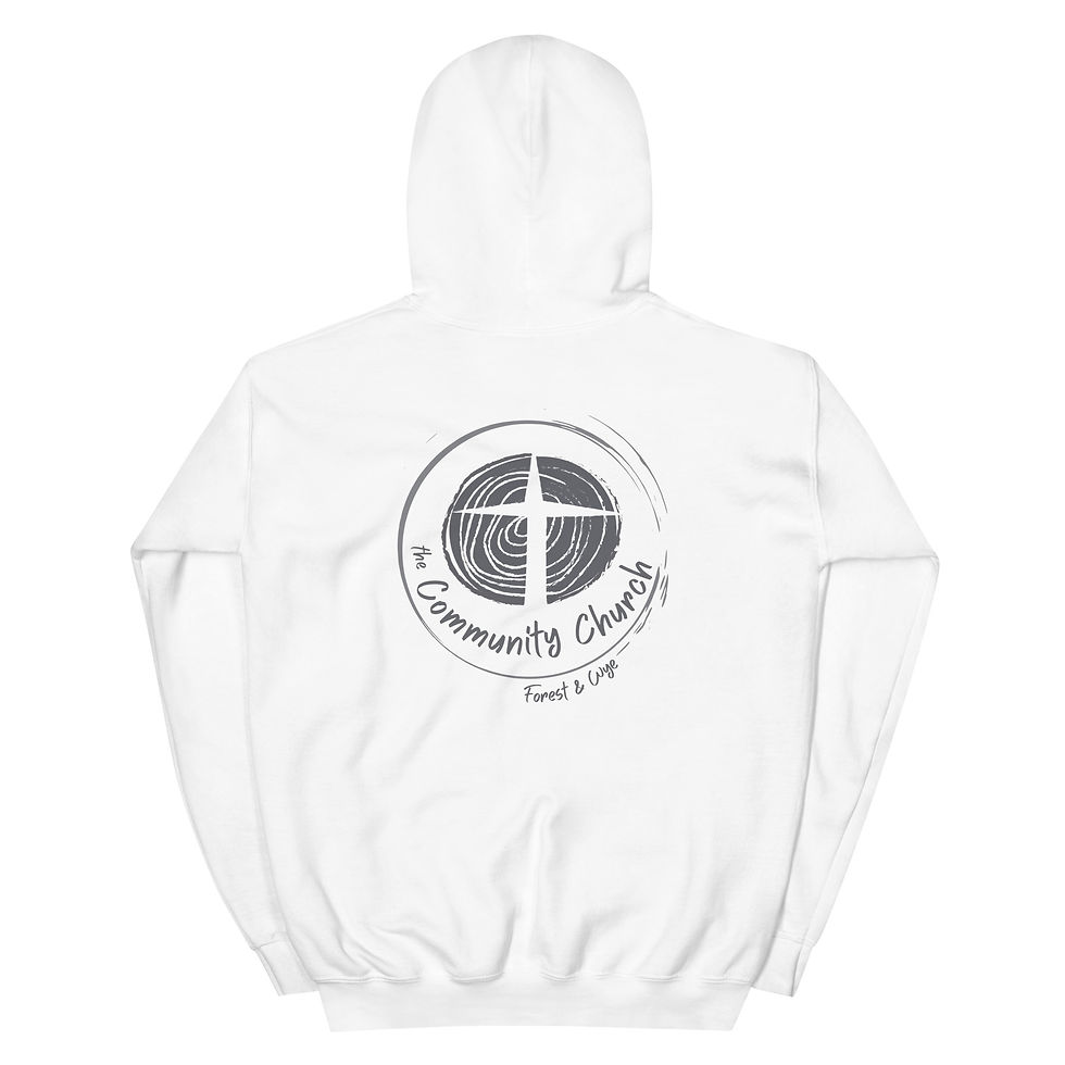 Thumbnail: Unisex Hoodie with Back Logo