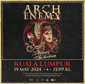 Arch Enemy in Kuala Lumpur: A Thunderous Night of Melodic Death Metal at Zepp