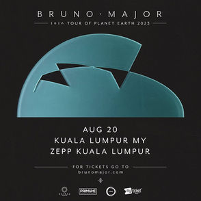 Bruno Major Live in Kuala Lumpur: Tour Of Planet Earth