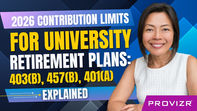 2026 contribution limits for University 403(b) and 457(b) plans at TIAA or Fidelity