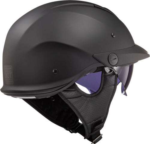 SOLID MATTE BLACK Rebellion LS2 USA