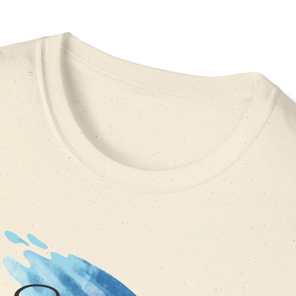 Thumbnail: Water Drop | Environment & Water Conservation T-Shirt | 100% Cotton | Natural