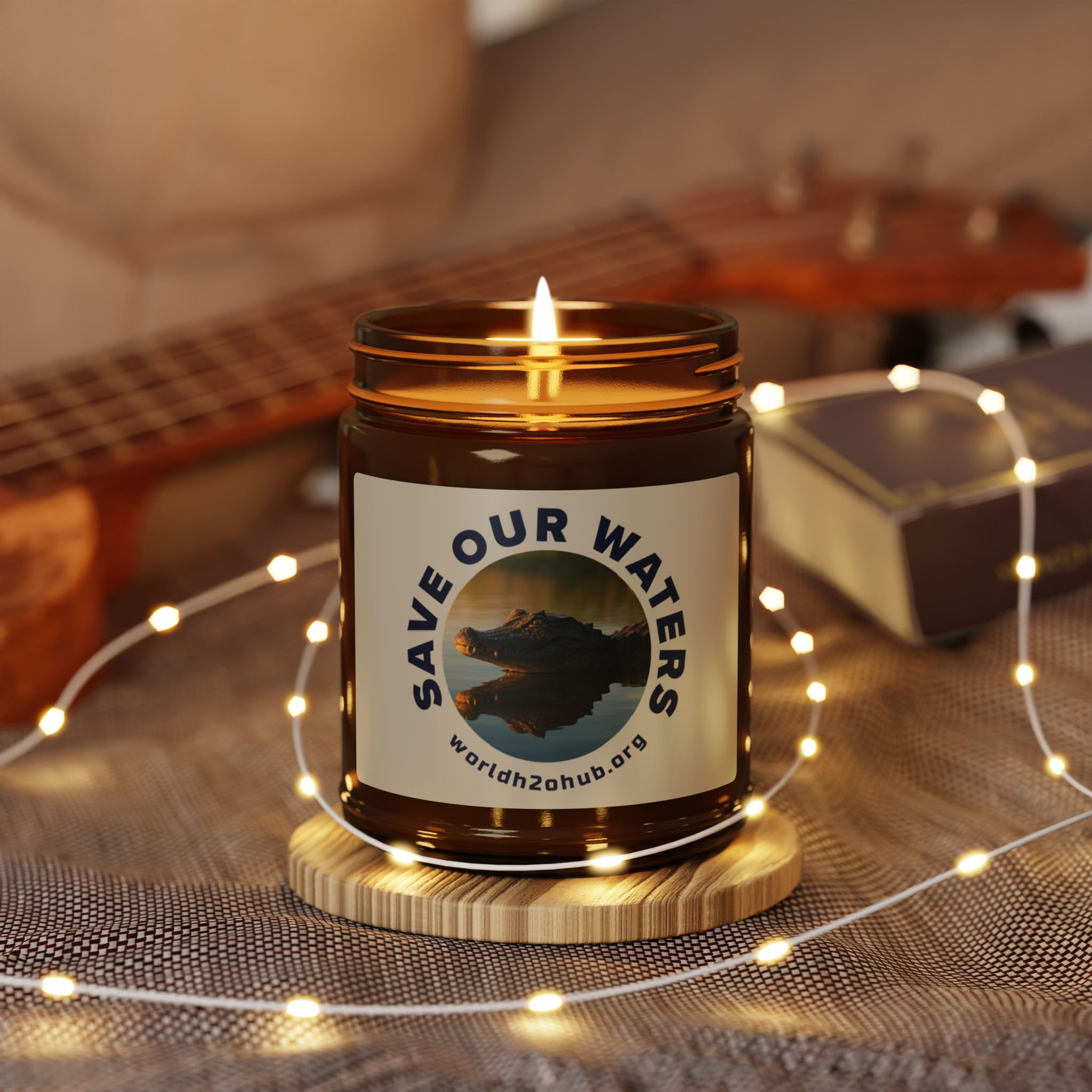 Caiman | 100% Natural Soy Wax Candle | Environment & Water Conservation