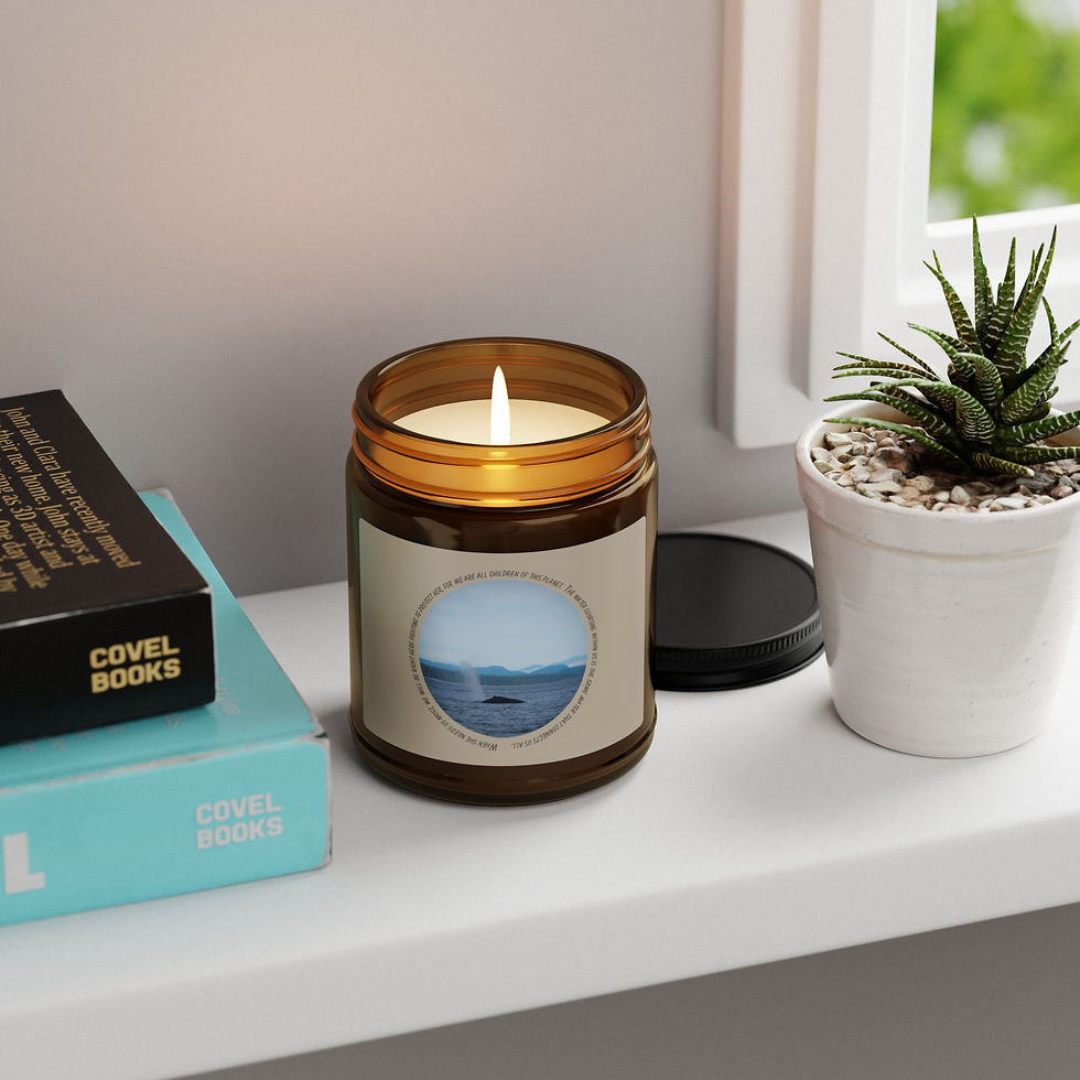 Thumbnail: Humpback Whale | 100% Natural Soy Wax Candle | Environment & Water Conservation