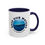 Thumbnail: Blue Whale | Environment & Water Conservation | 11oz Coffee Mug | Navy Blue