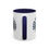 Thumbnail: Raven | Environment & Water Conservation | 11oz Coffee Mug | Navy Blue