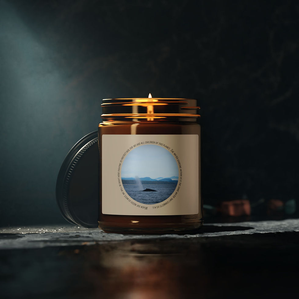 Thumbnail: Humpback Whale | 100% Natural Soy Wax Candle | Environment & Water Conservation