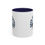Thumbnail: Humpback Whale | Environment & Water Conservation | 11oz Coffee Mug | Navy Blue
