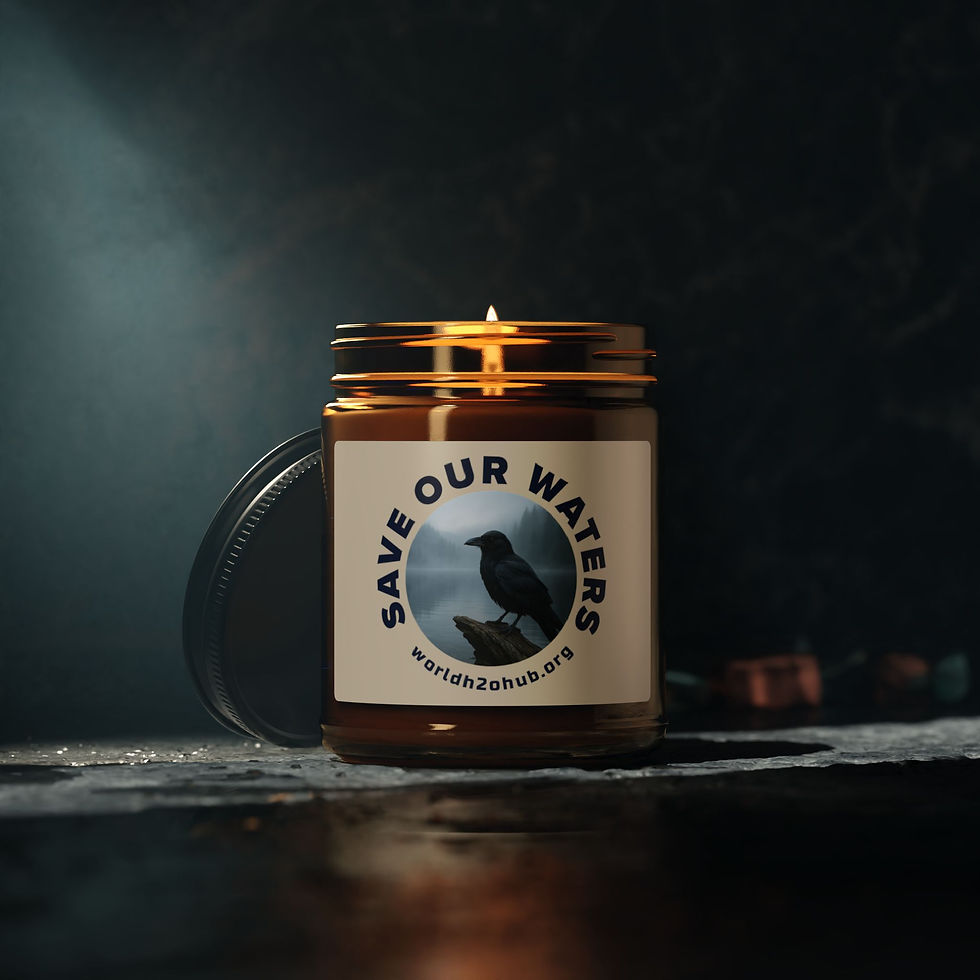 Thumbnail: Raven | 100% Natural Soy Wax Candle | Environment & Water Conservation