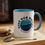 Thumbnail: Blue Whale | Environment & Water Conservation | 11oz Coffee Mug | Light Blue