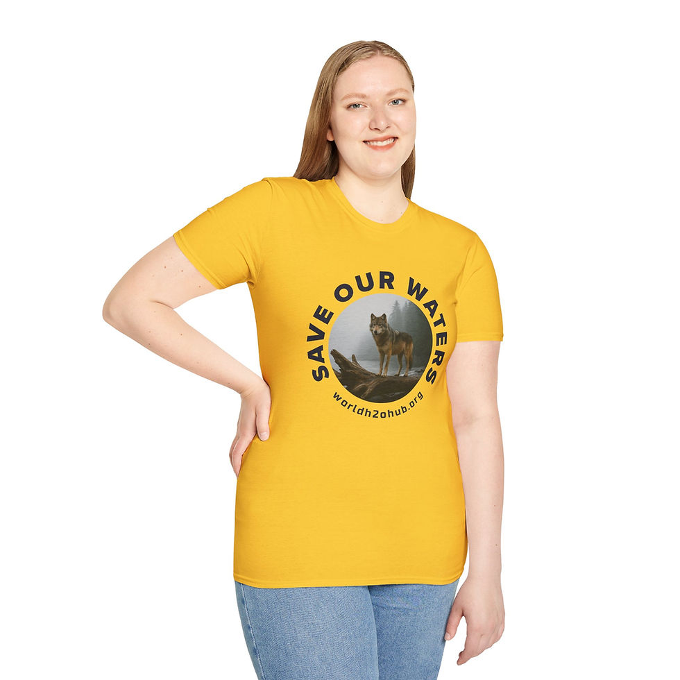 Thumbnail: Sea Wolf | Environment & Water Conservation T-Shirt | 100% Cotton | Daisy