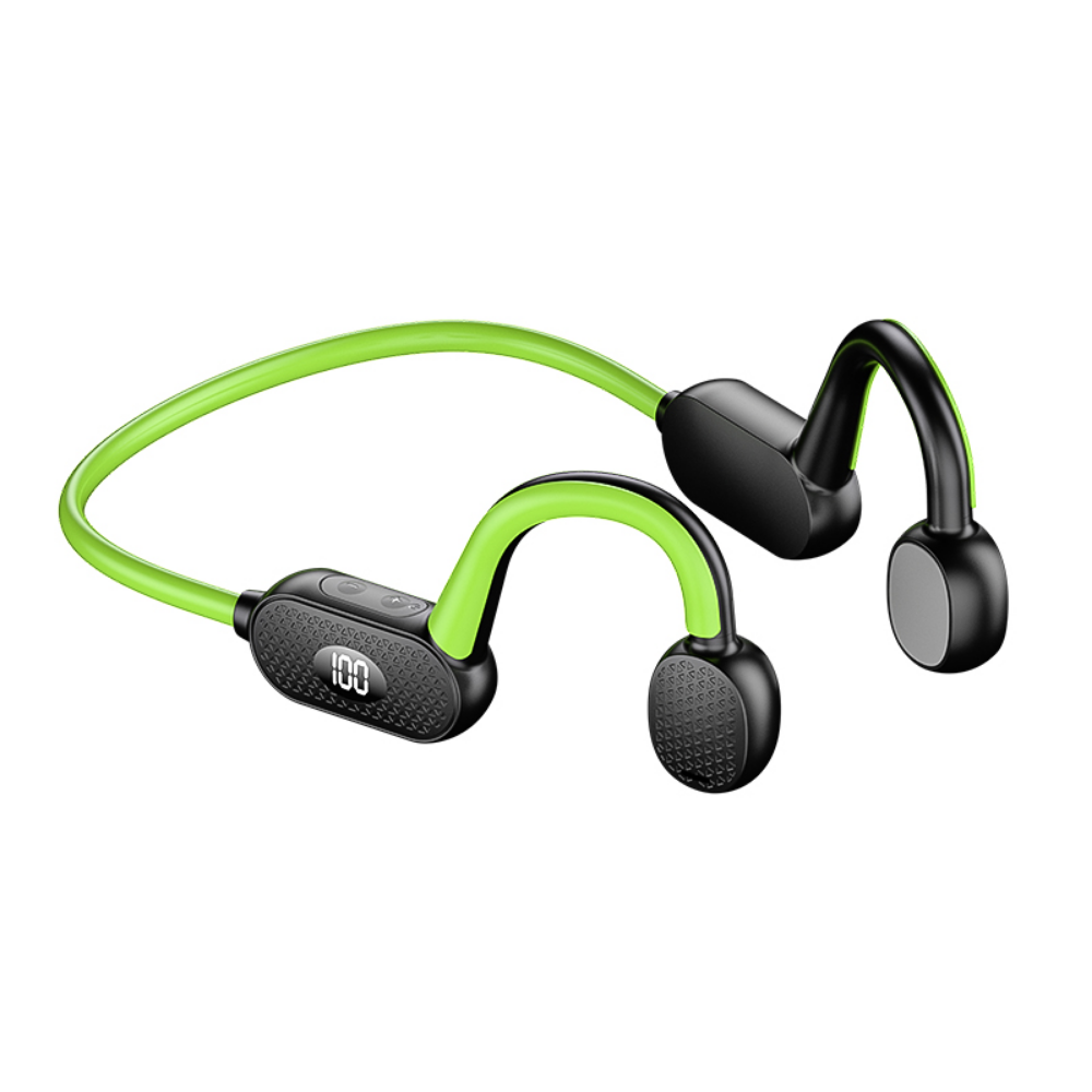 Headset Bluetooth de Condução Óssea para Música e Chamadas