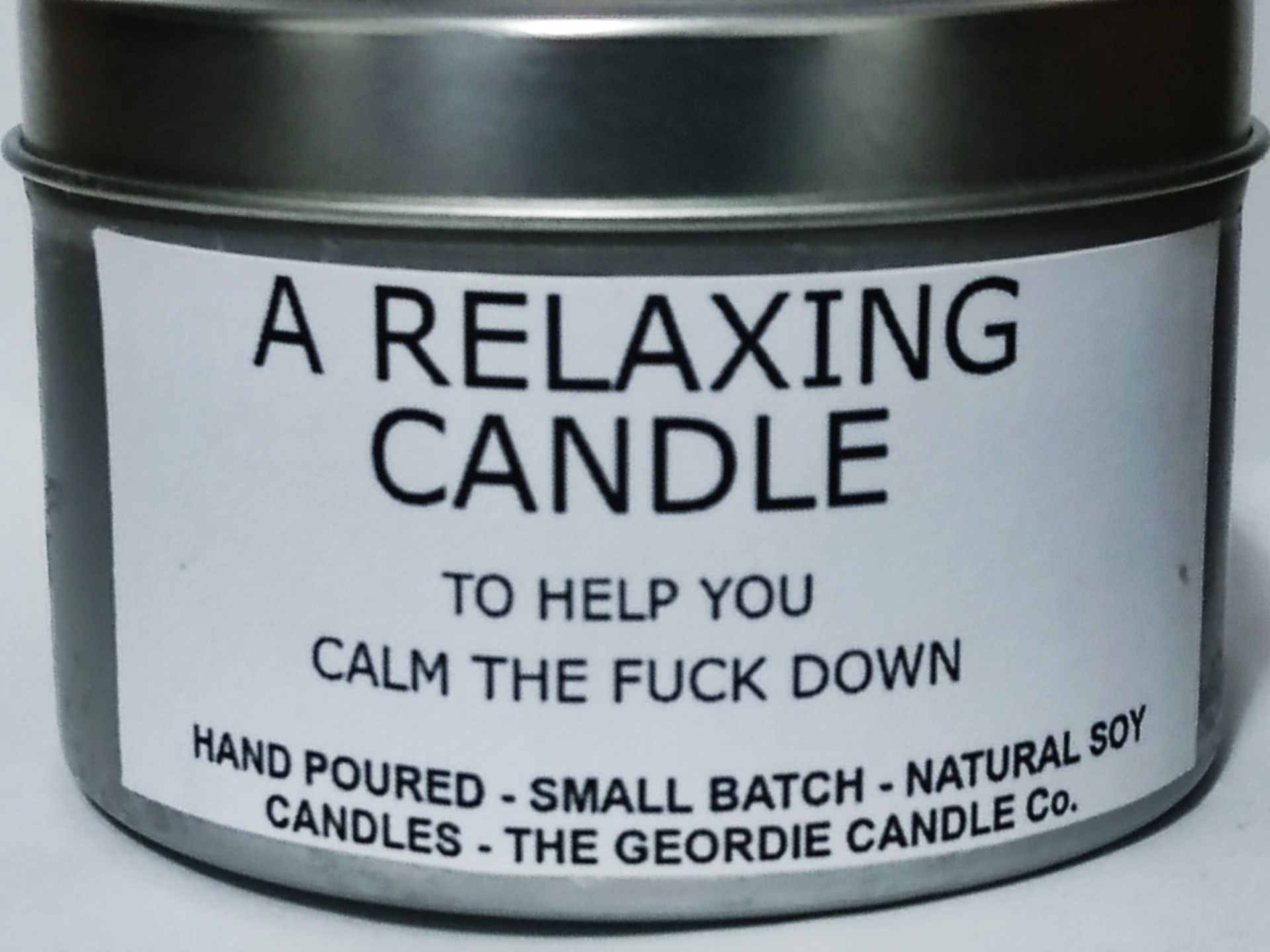 A Relaxing Candle to help you Calm The Fuck Down – Funny Candle