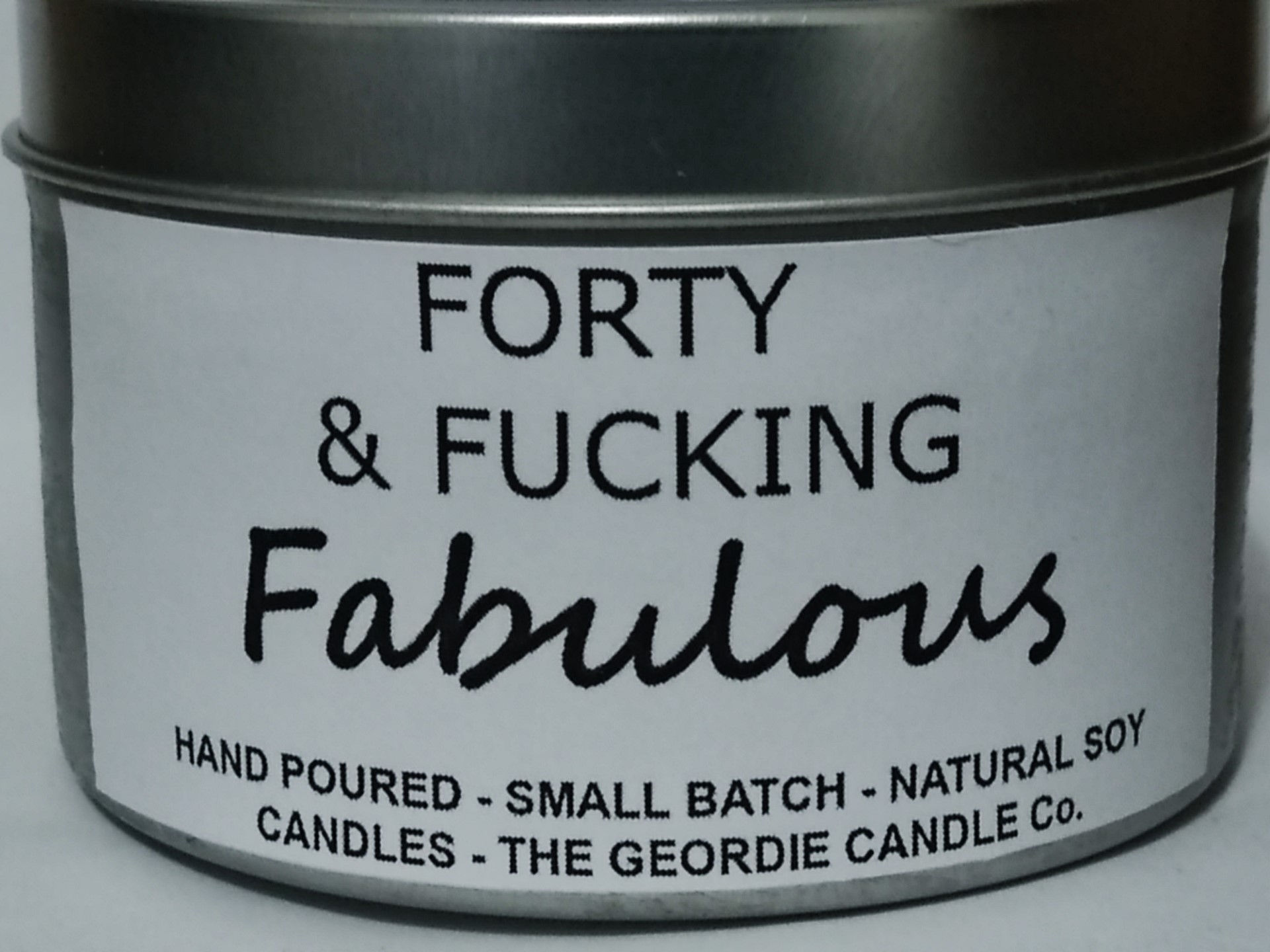 Forty and Fucking Fabulous – Funny Candle