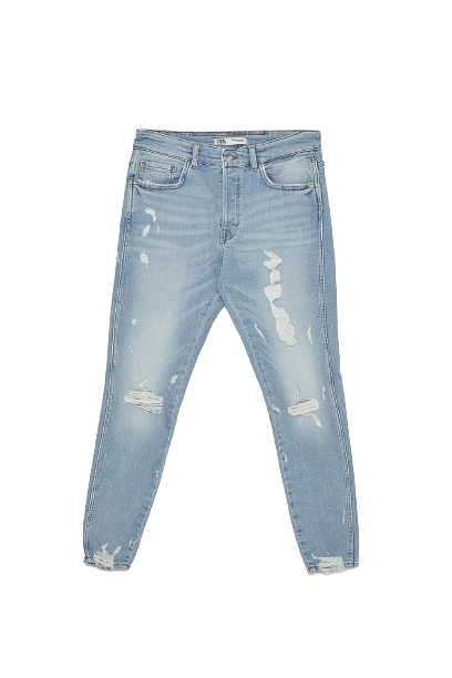 Miniatura: JEANS RASGADOS