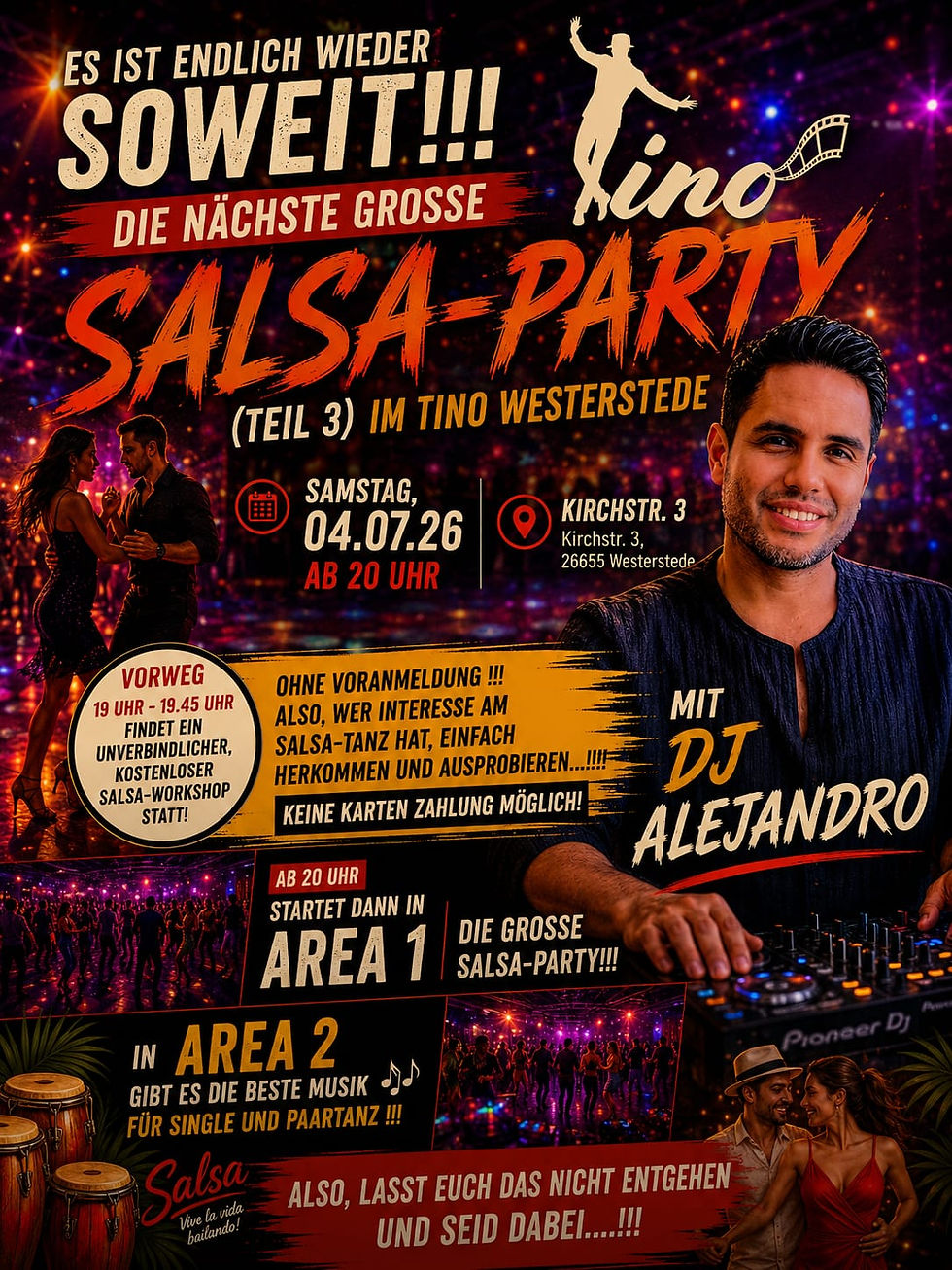 Salsa-Party im Tino Westerstede