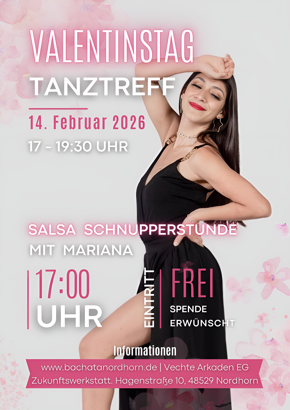 Valentinstag Tanztreff Salsa & Bachata