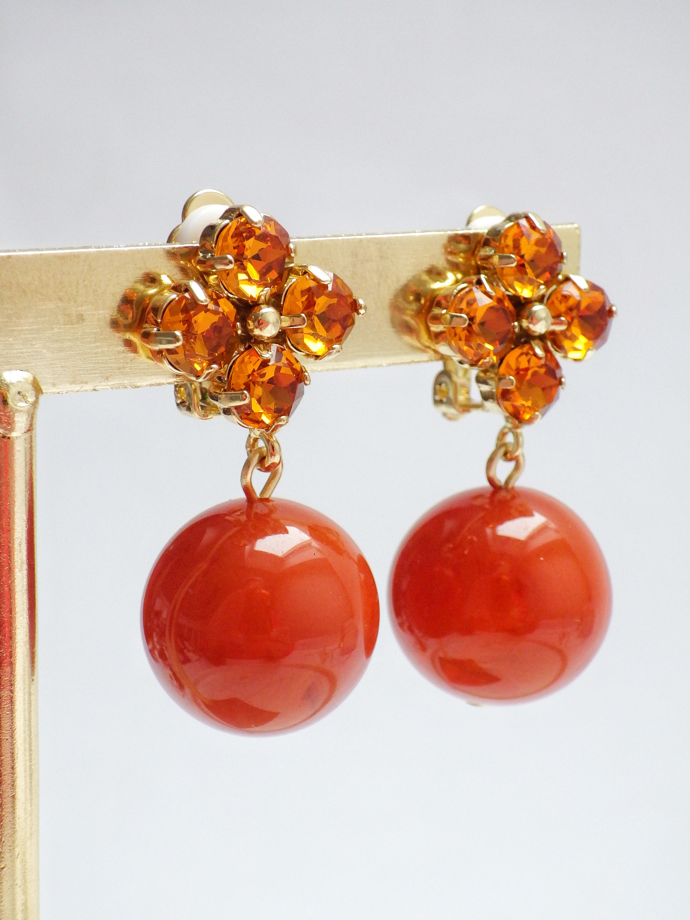 CLIPS Ohrring - Rieke Burnt Orange