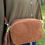 Miniaturbild: Tasche - Wildleder Cognac 