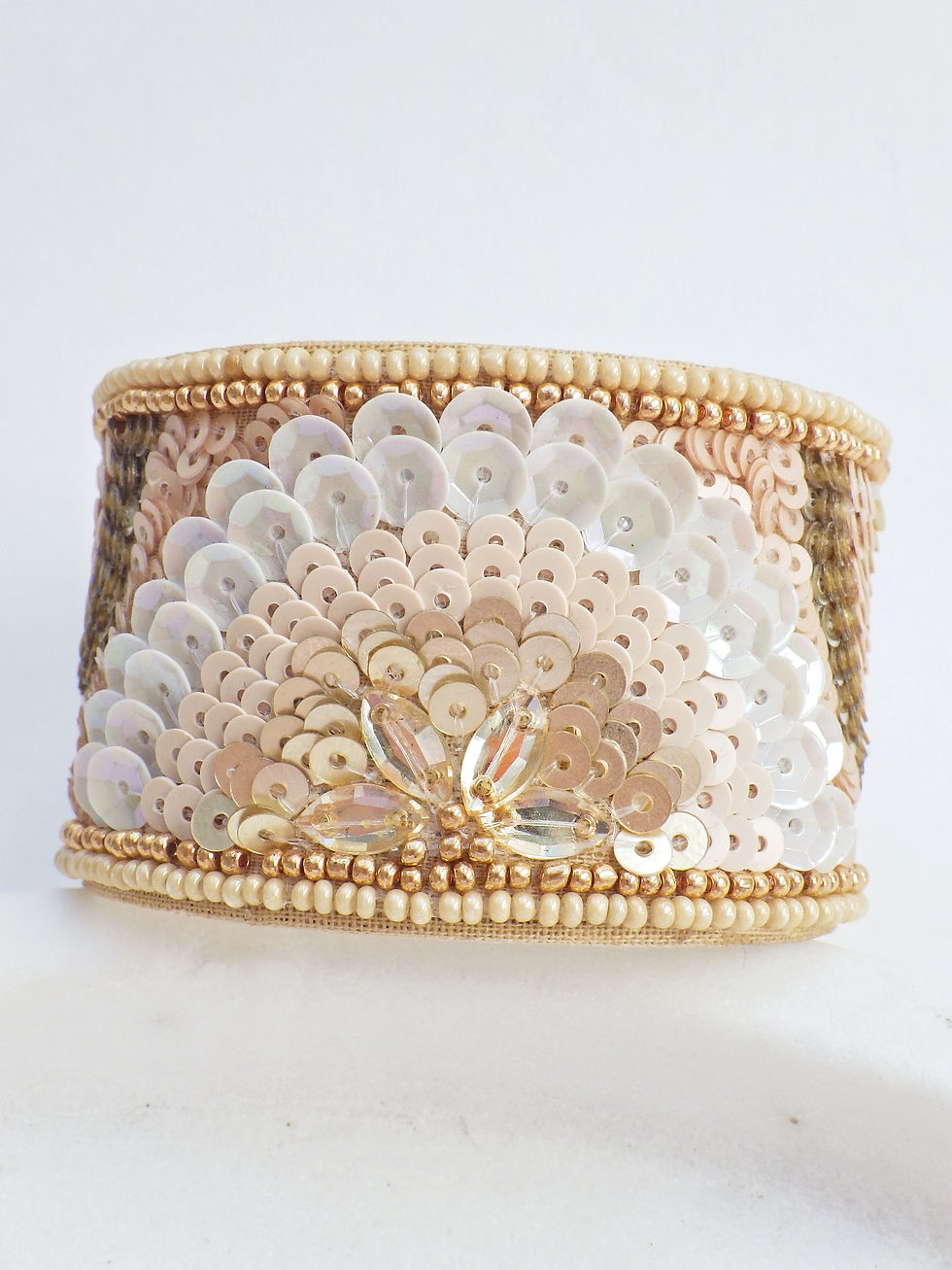 Miniaturbild: Armreif -  Goldene Blume #25