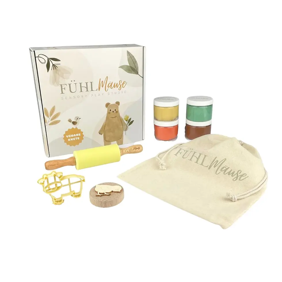 Vegane Kinderknete - Bauernhof