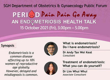 SGH Public Health Forum on Period Pain & Endometriosis