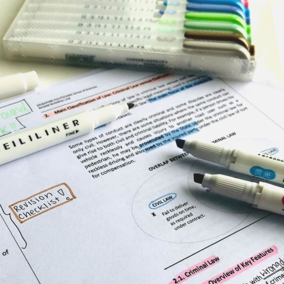 Thumbnail: Meililiner 10pc Mildliner Style Highlighters