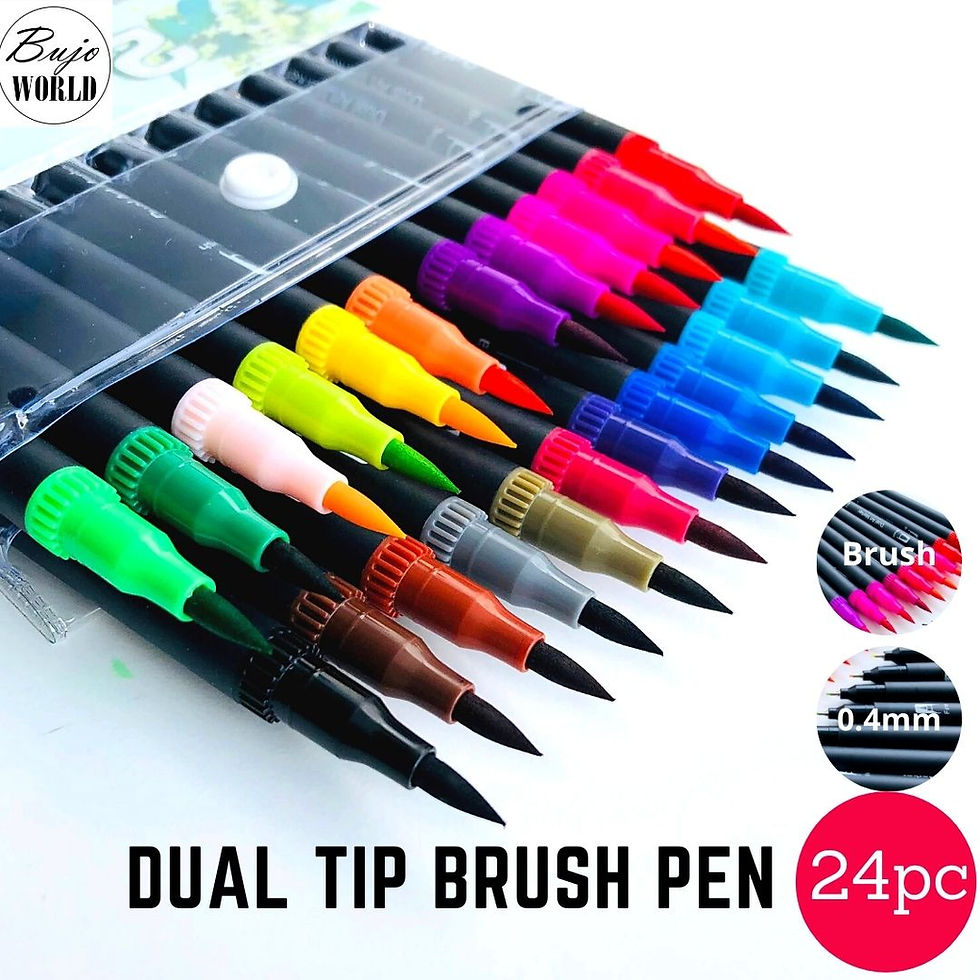 Thumbnail: Art Pen Bundle 72pcs - 48 Twin+ 24 Brush
