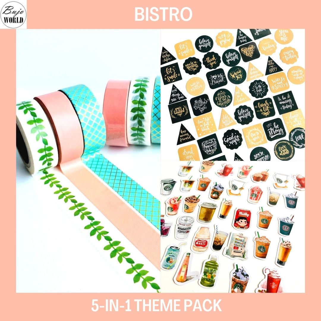 Scrapboook Kit Theme Pack - BISTRO