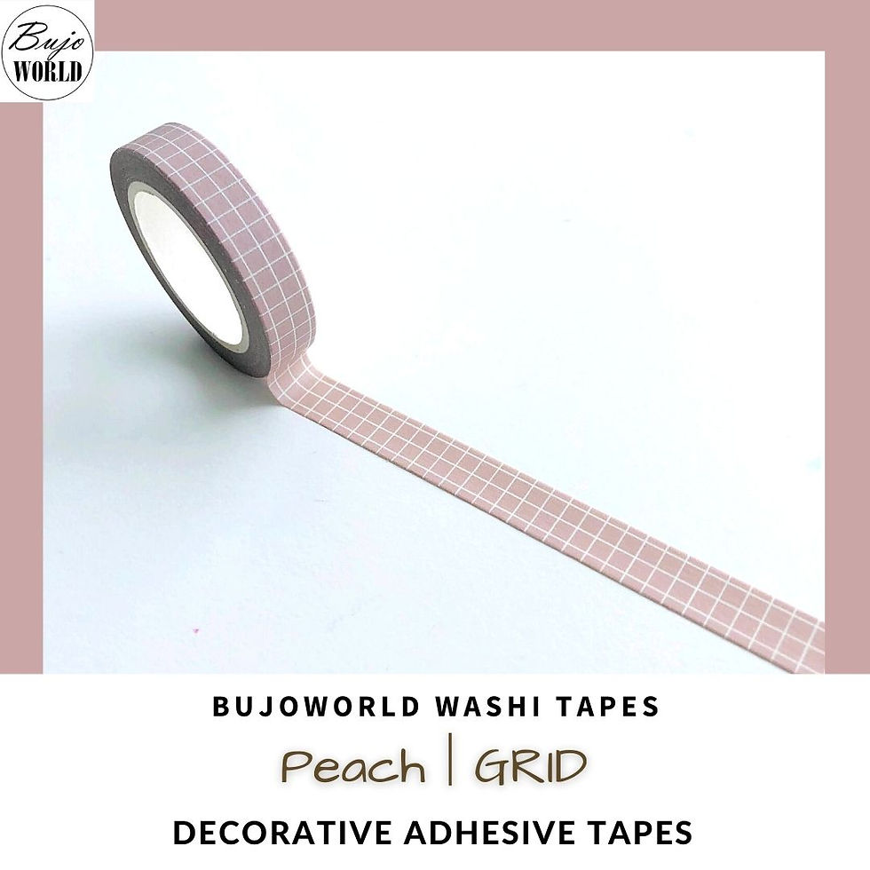 Thumbnail: Grid Tapes - 3 10m*10mm Washi Tapes
