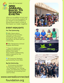 3rd Annual Back to School Event