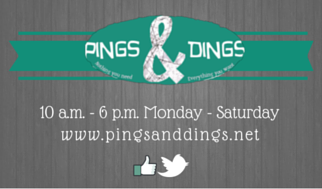 Pings & Dings Business Card | Side 1